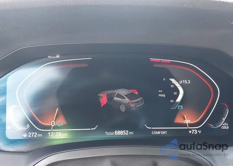 2022 BMW 430I Gran Coupe z USA, uszkodzony, nr VIN WBA63AV03NFM76468